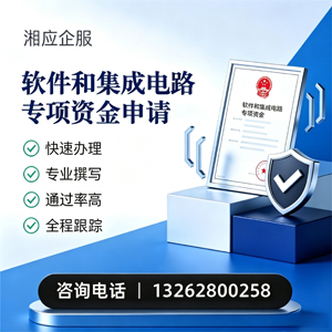 吕梁软件和集成电路专项资金申报服务