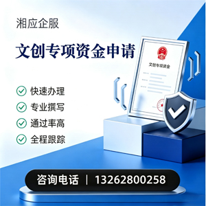 吕梁文创专项资金申报服务